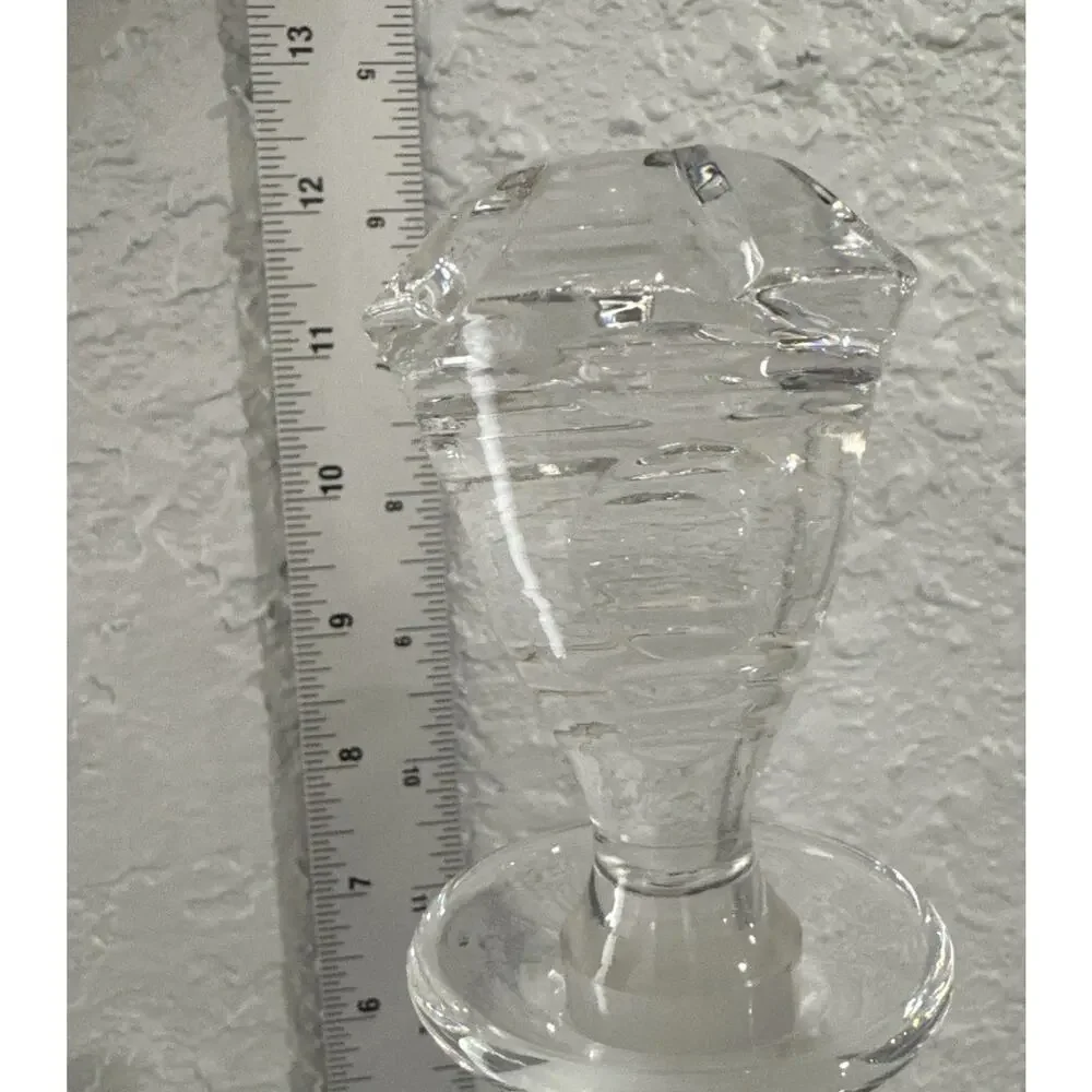 Orrefors Of Sweden Ships Decanter NL 4200- 73 Engraved Designed By Nils Landberg